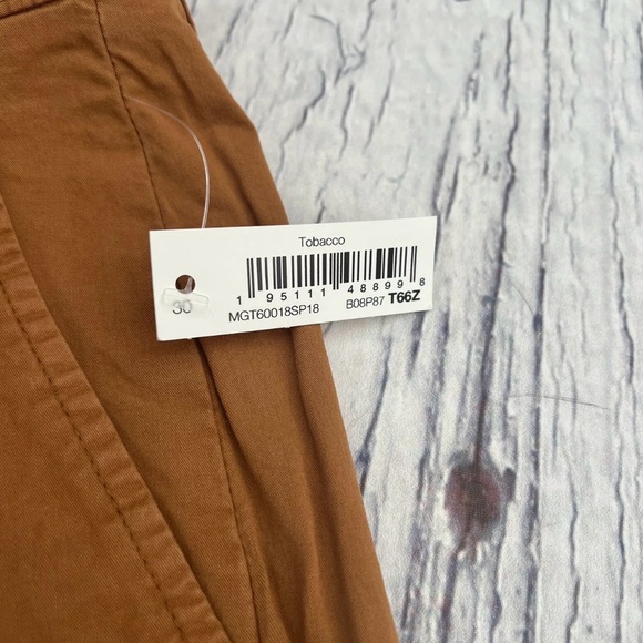 Goodthreads Men’s Slim-fit Flat-front Comfort Stretch Chino Brow short Sz 30W - Picture 12 of 12